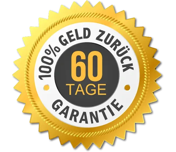 60 Tage Geld-zurück-Garantie